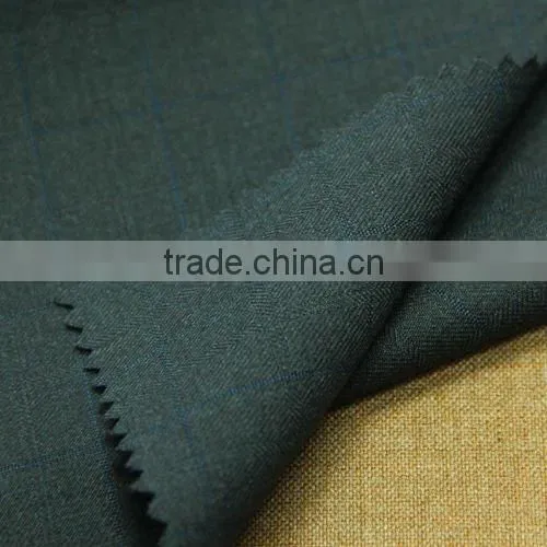2011New arrivals!check/tr suiting fabric