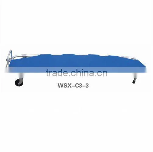 Aluminum alloy Medical & Funeral 2 folding Stretcher