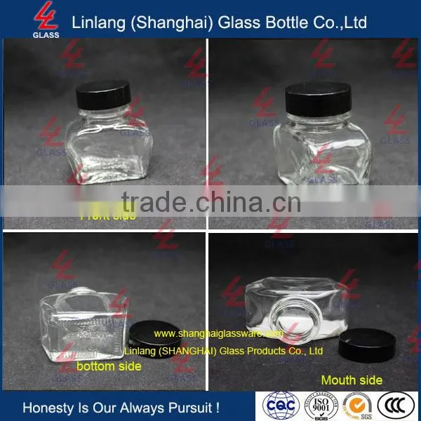 Wholesale Manufacturer 30ml Transparent Ink Glass Bottle