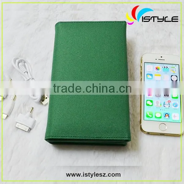 New arrival 8000mAh foldable solar power bank for iphone 5