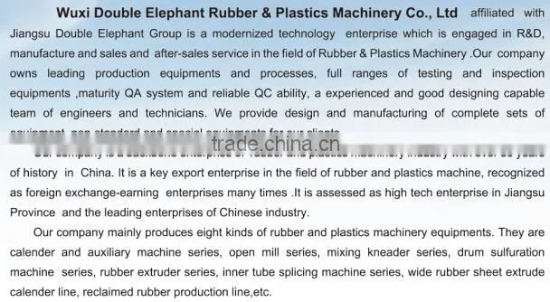 Rubber open mill customized