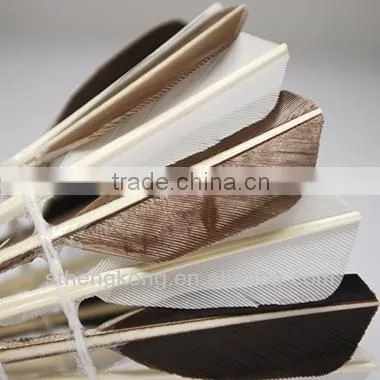 Export to Europe Improve the ability to respond /best black&white goose feather shuttlecock for Training