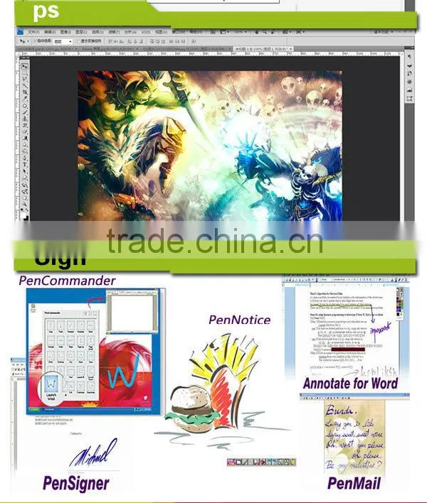 Ugee UG1910B 19 inch interactive graphic tablet monitor