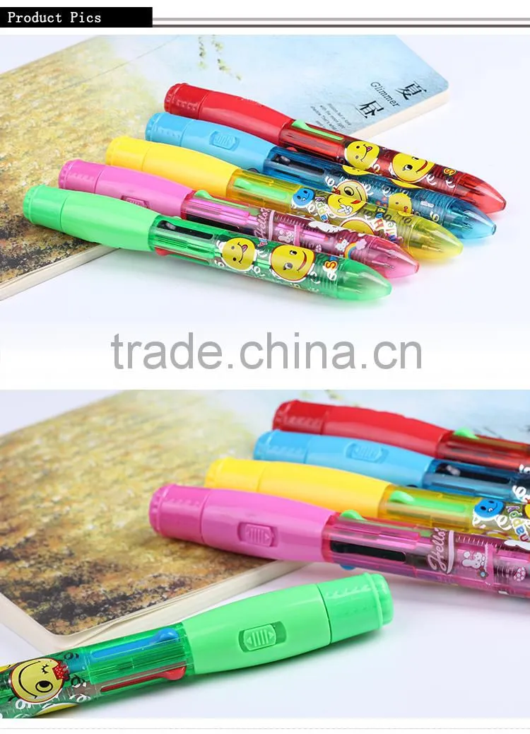 Cheap Price Plastic Ballpoint Pen with Logo, Led Pen, Plastic Ball Pen for Promotion