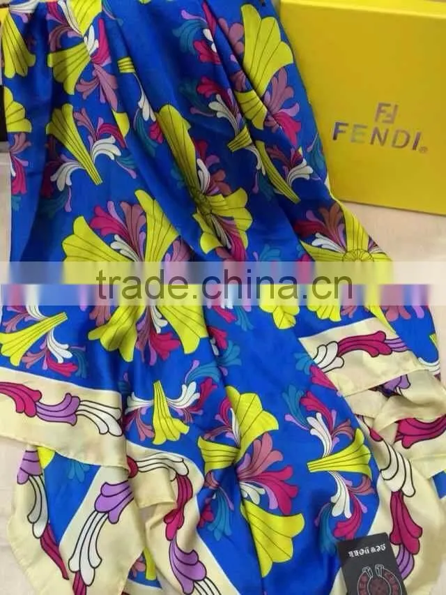 2015 European New Design Fashion polyester scarf Style Beautiful women scarf