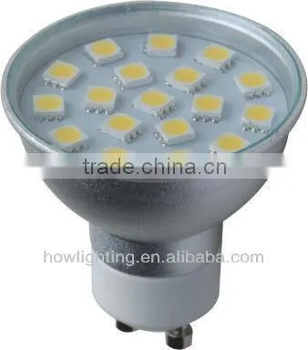 2013 New Hot Product 3W LED GU10 Bulb Lamp with 120 beam angle