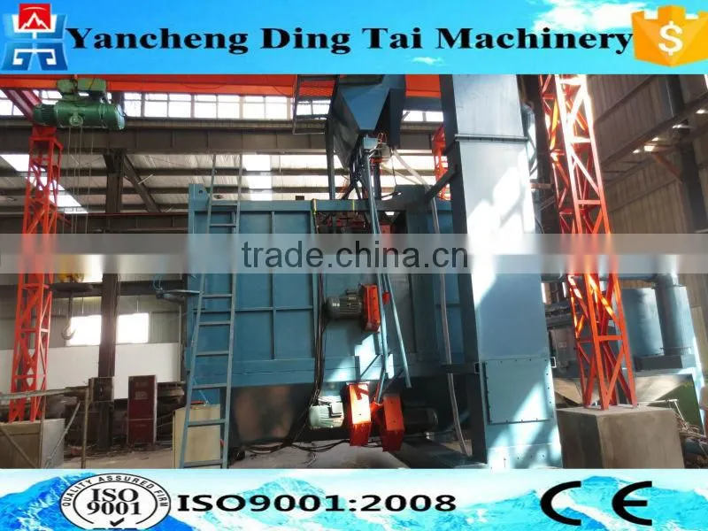 Dish head sand blasting equipment