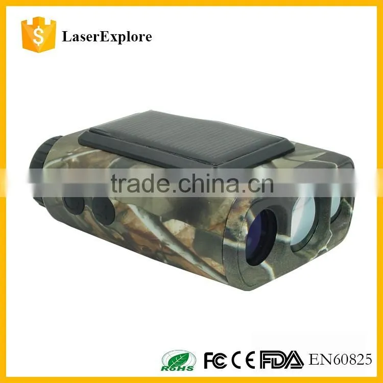 Laser Explore 6x21 1500m long range laser rangefinder with solar battery