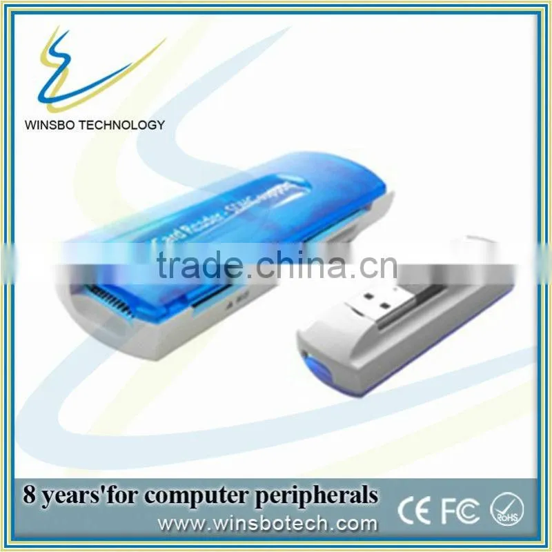 4 in 1 smart chip card reader