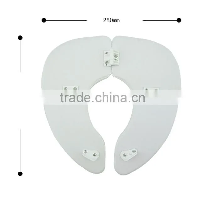 Soft sponge cushion folding potty seat travel potty