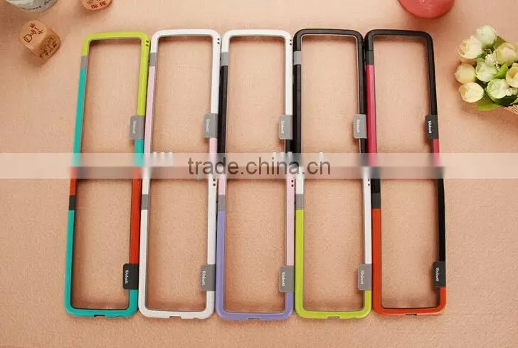 Mix Color Soft Silicone Bumper For Samsung Galaxy S6