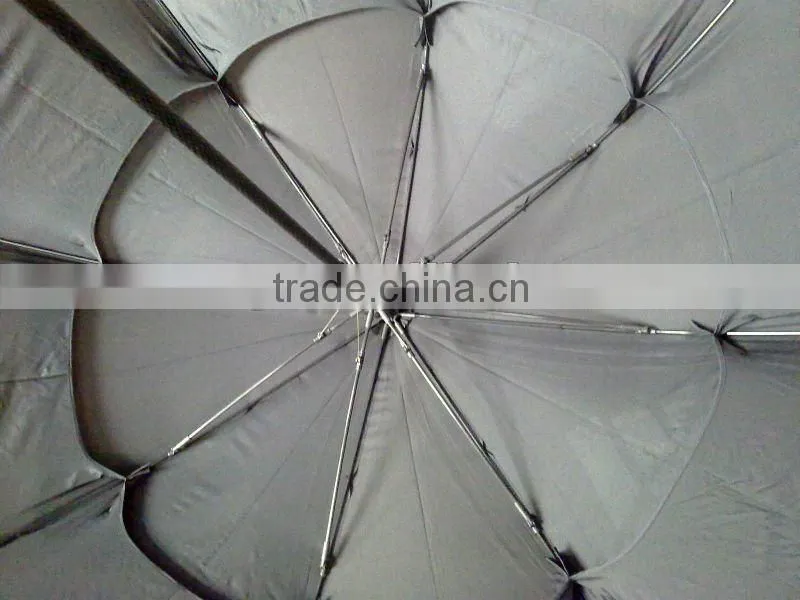 Durable promotional fiberglass windproof golf umbrella