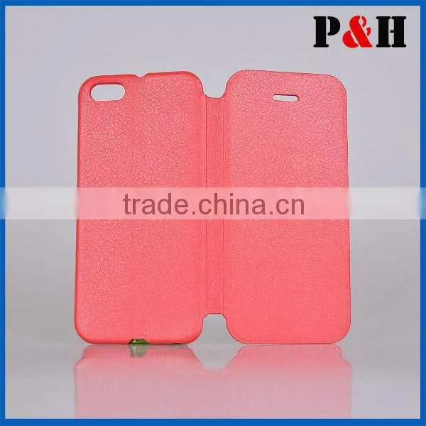 New Arrive High quality Leather Shied Case For iPhone 5 Mobile Phone Case