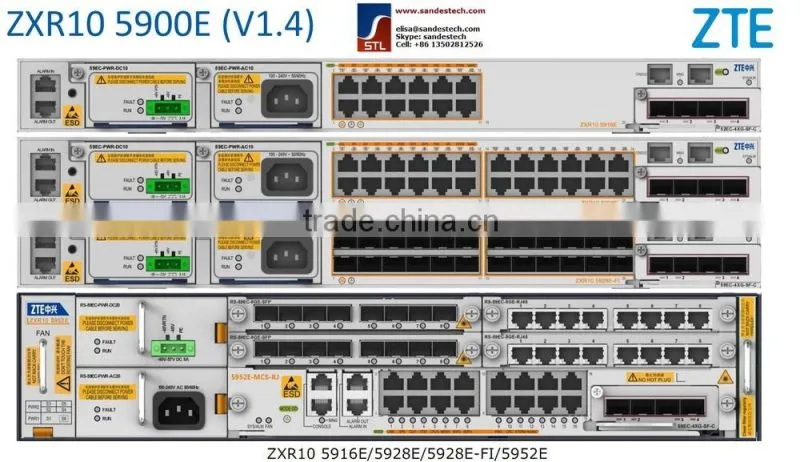 ZTE RS-59EC-2XG-SFP+/C, 2-port 10GE optical interface clock extension card ZTE ZXR10 5900E 5950-H 5960 5916E 5928E 5952E