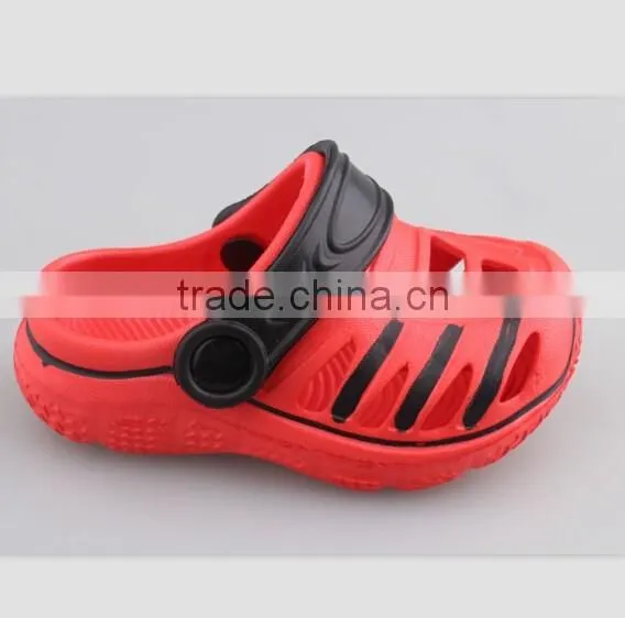 2016 New Design Fashion EVA Kids Clogs Cute Garden Children Shoes