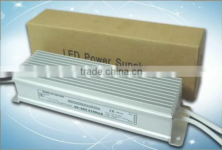 2100ma series leds waterproof led power supply with triac dimmable function