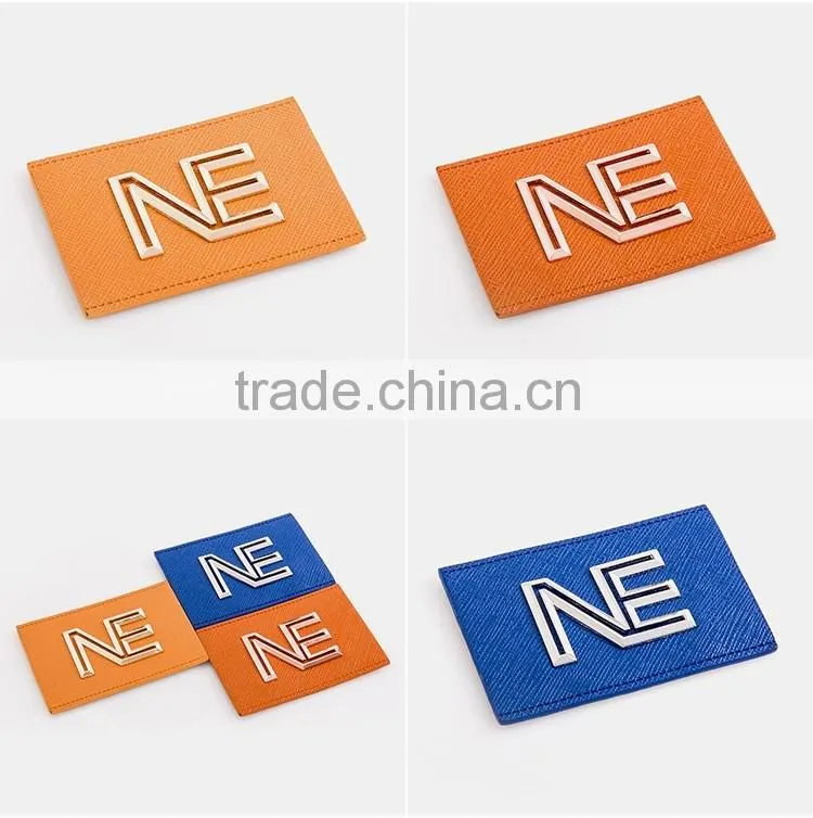 Guangzhou supplier jeans leather patch labels leather label brand