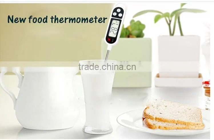 Waterproof digital food thermometer probe temperature meat thermometer TL-FT02