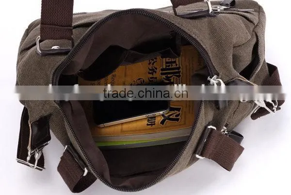 2015 New Model Canvas Zipper Fashion Ladies Shoulder Bag