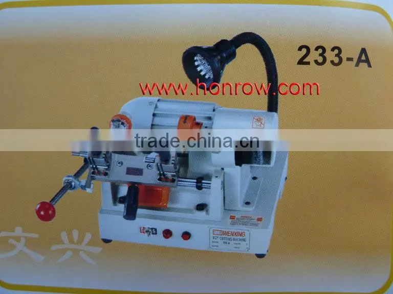 Model 233-A WenXing key cutting machine with external cutter