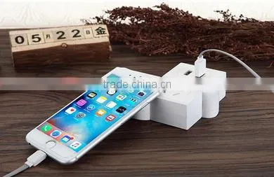 2016 Hot sale power strip/bending pivoting power strip/Rotating Extension Socket