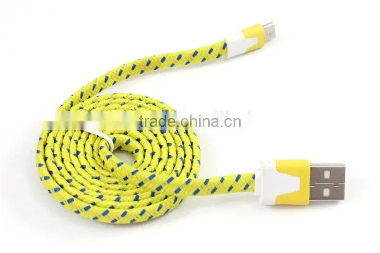 Flat Micro usb cable