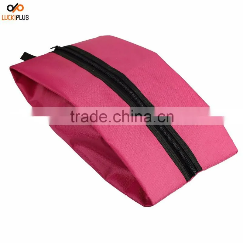 Luckiplus Portable Waterproof Nylon Travel Shoe Bags Travel Essential