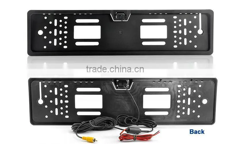 Hot sell European car license plate Rearview camera with factory price