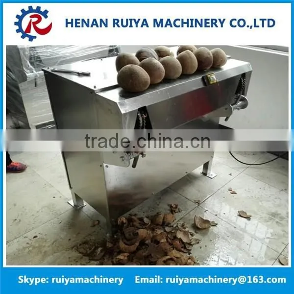304 Stainless still coconut processing machinery/coconut dehusking machine