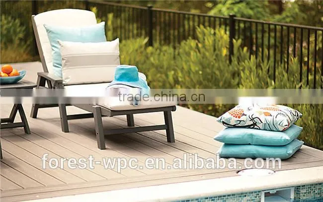 Hot Sell Traditional wpc crack-resistant decking