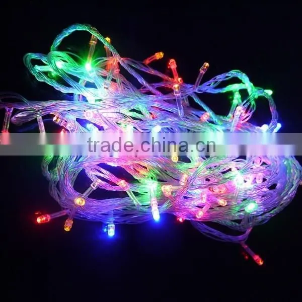2016 Christmas Rubber Wire decorative covers for string lights indoor,led christmas string light