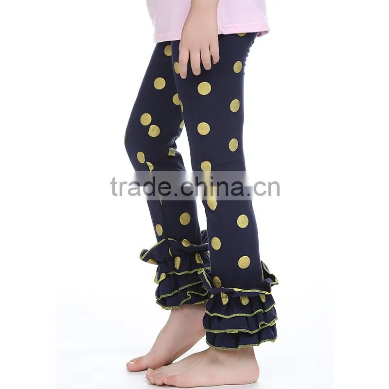 Kaiya girls light pink leggings cotton tight leggings children christmas leggings