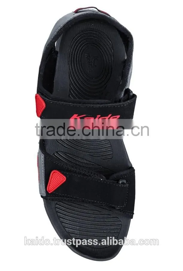 Kaido KD 4501 Black-Red Sandal