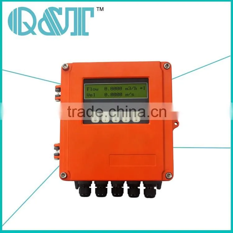 RS485 communication ultrasonic clamp type flow meter