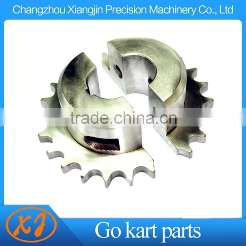 CNC Machining Chain Wheel 428 Pitch Aluminum Kart Sprocket