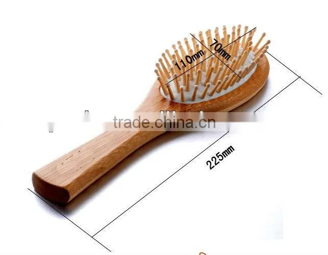 cosmetic accessories wood massage comb.pear wood comb.hair massage comb