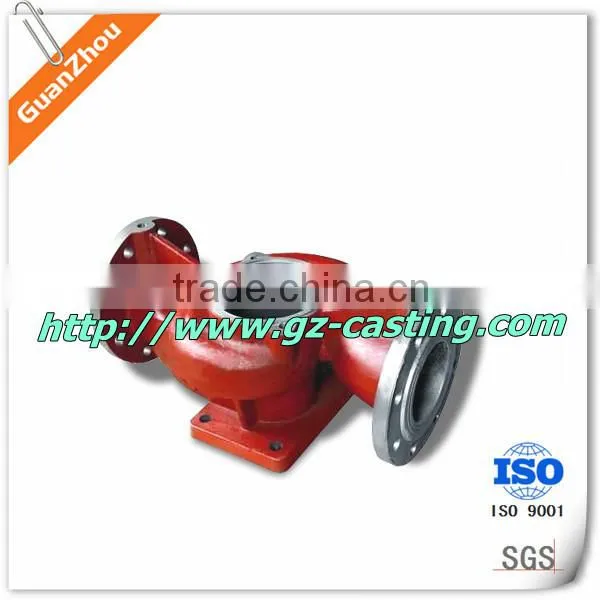 Guanzhou OEM custom dutile iron casting Worm Gear Housing