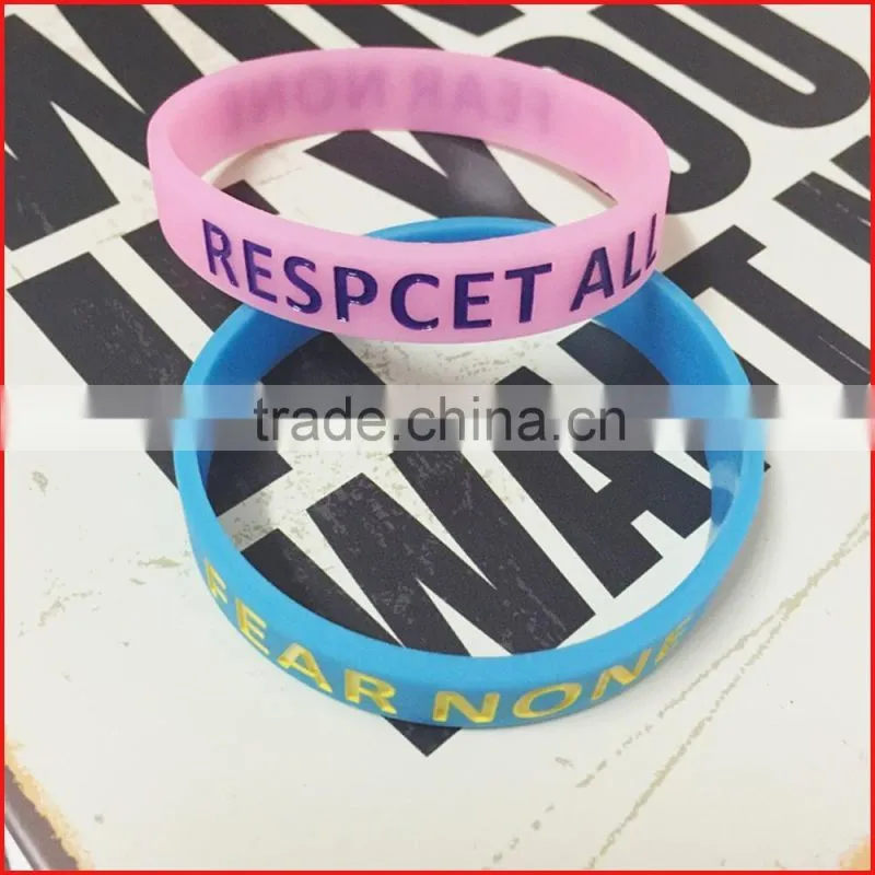Public activities, party occasion and unisex, children's gender silicone bulk sport wristband