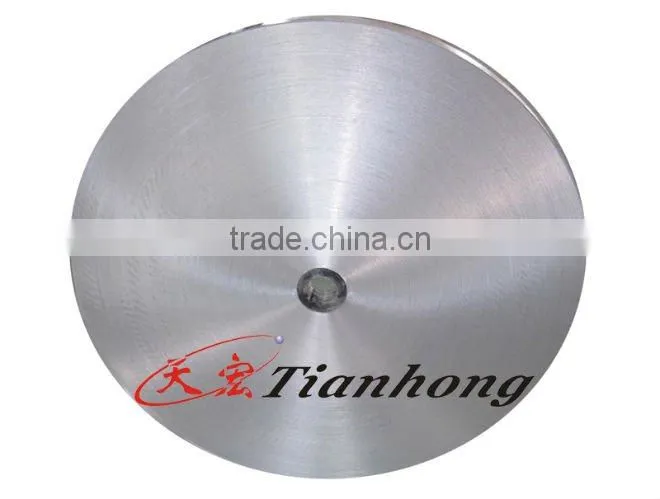 Heat sealable aluminum foil for optical cable shielding