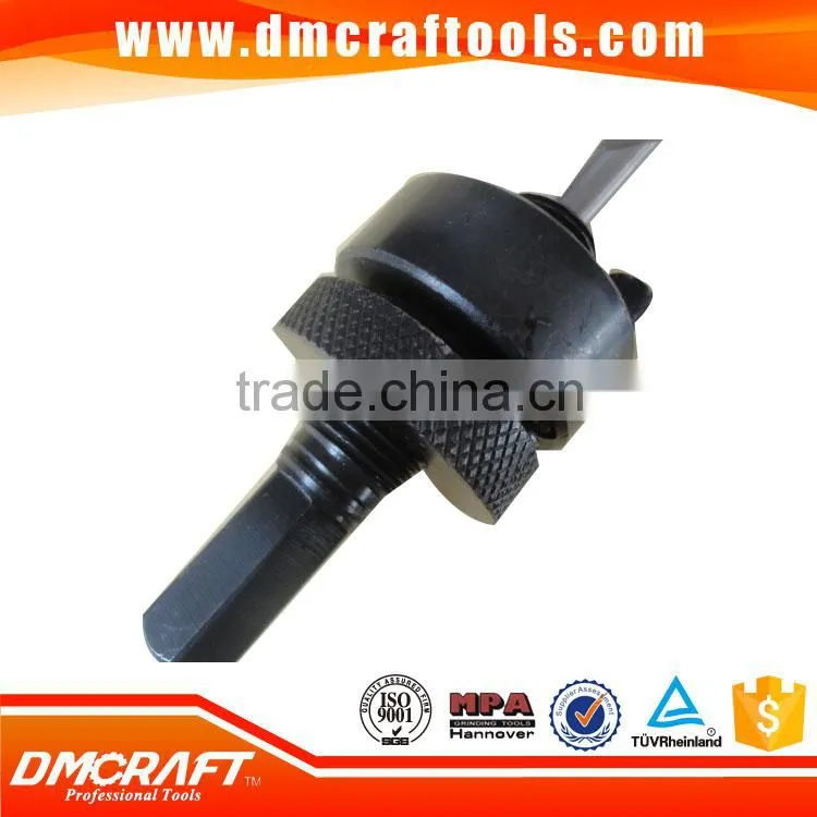 bi-metal hole saw adapter arbor