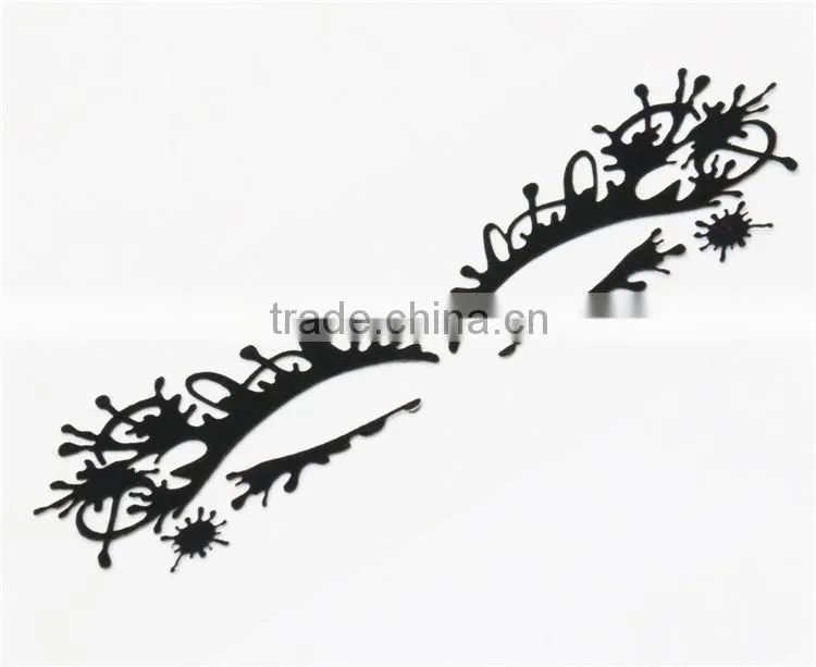 Private Label Halloween Eye Tattoo Makeup stickers Eyeshadow for women