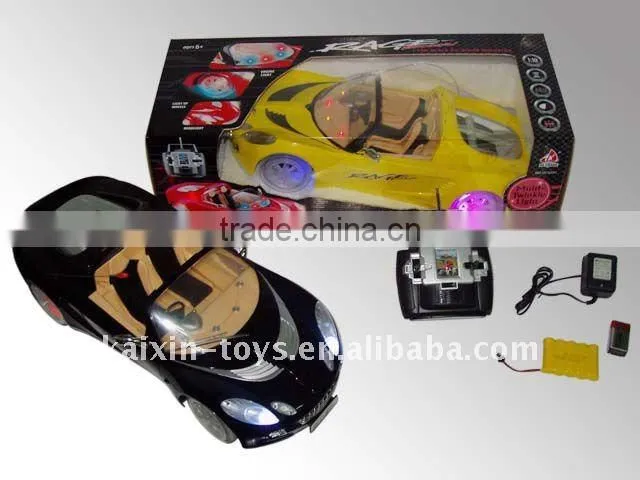 10112507 2012 Top selling rc police car with 4 function and light