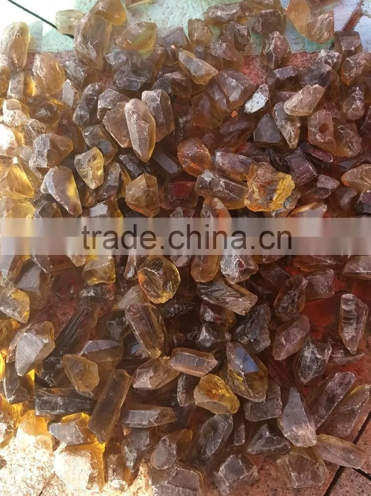 High Quality Natural Rock Clear Citrine Crystal Rough Stones