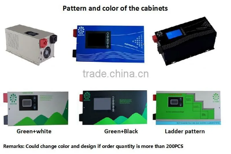2kw pure sine wave hybrid solar inverter