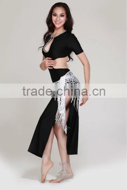 Sexy Malaya Belly Dance Costumes dress,stage belly dance wear, sexy Belly dancing dress wear (QC2050)