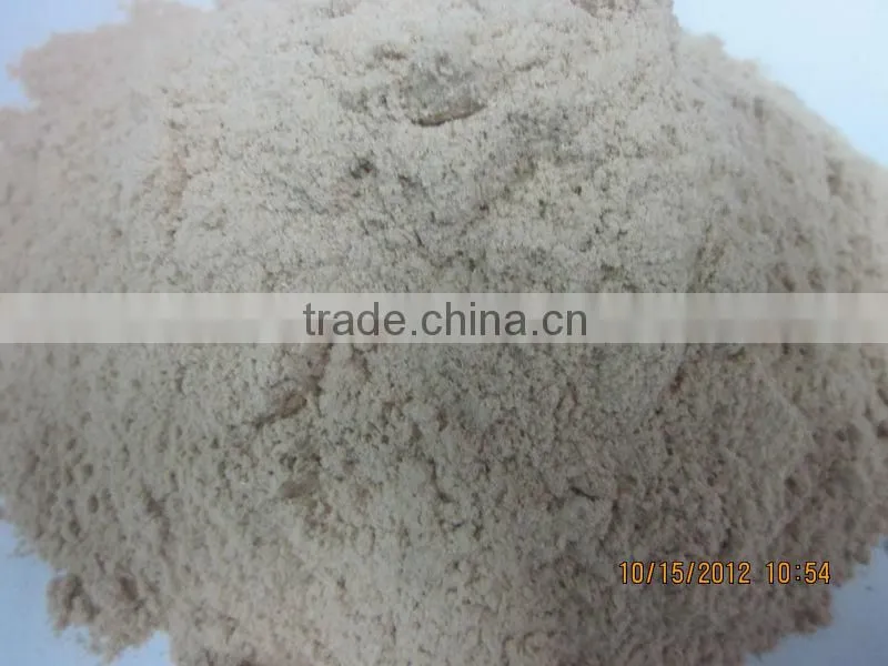 Wood powder for fuel burning