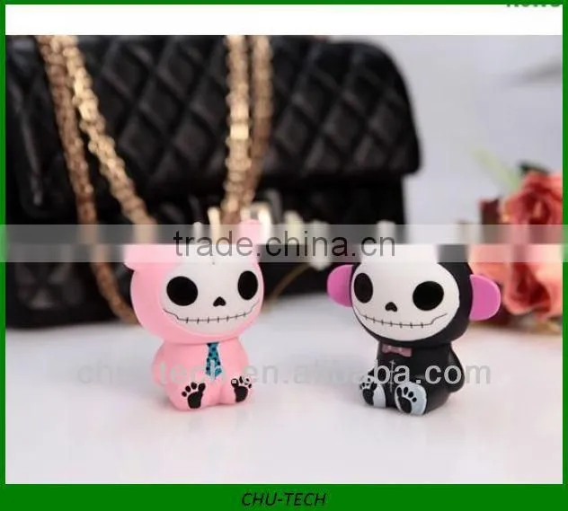 portable cartoon power bank 3000mah