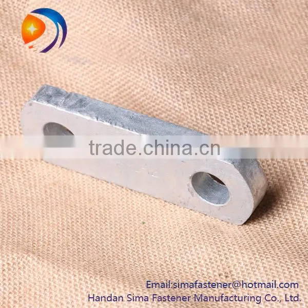PD clevis plate used for overhead line fitting with two hole