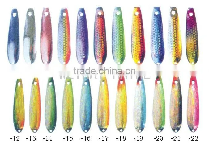 spoon bait Lures Brass Salmon Walleye Trout Trolling Spoons