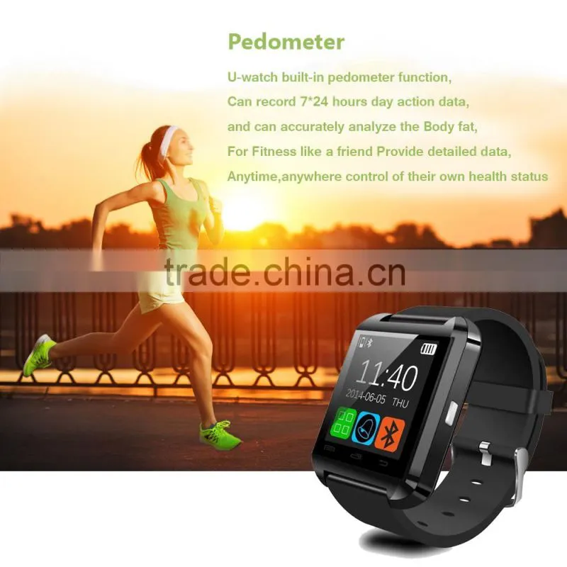 2016 Top Selling U8 Smart Watch Android Clock Wrist Watch Whatsapp Watch Phone